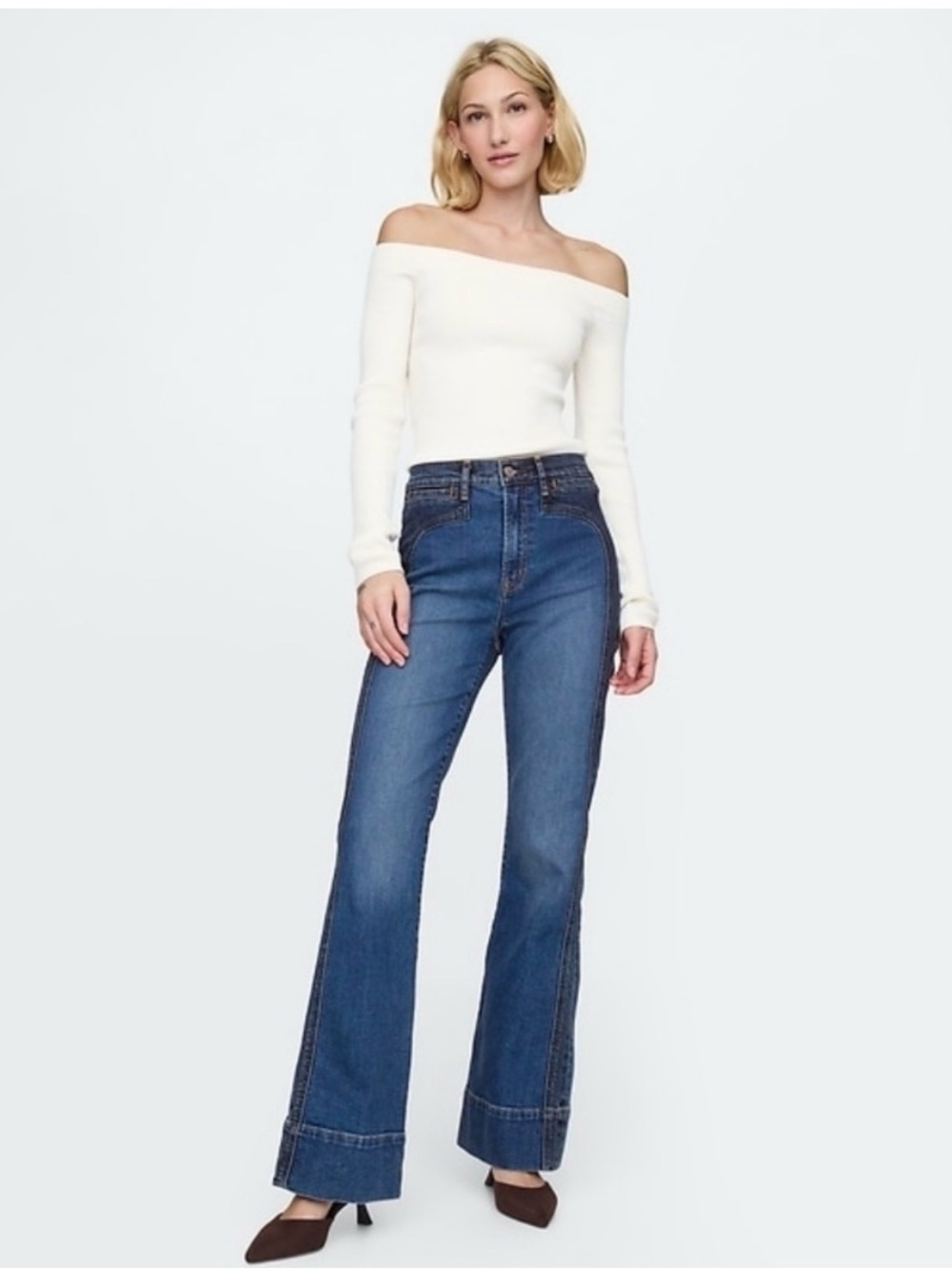 GAP 70s Flare High-Rise Jeans